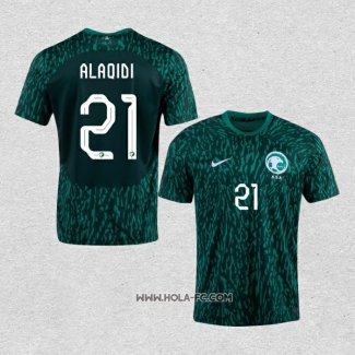 Camiseta Segunda Arabia Saudita Jugador Alaqidi 2022