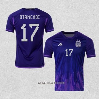 Camiseta Segunda Argentina Jugador Otamendi 2022