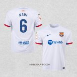 Camiseta Segunda Barcelona Jugador Xavi 2023-2024