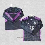 Camiseta Segunda Bayern Munich 2023-2024 Manga Larga
