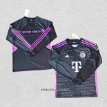 Camiseta Segunda Bayern Munich 2023-2024 Manga Larga