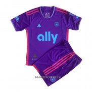 Camiseta Segunda Charlotte FC 2023-2024 Nino