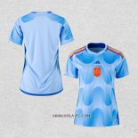 Camiseta Segunda Espana 2022 Mujer