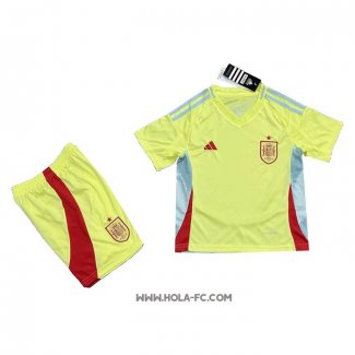 Camiseta Segunda Espana 2024 Nino