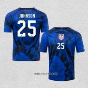 Camiseta Segunda Estados Unidos Jugador Johnson 2022