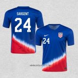 Camiseta Segunda Estados Unidos Jugador Sargent 2024