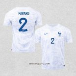 Camiseta Segunda Francia Jugador Pavard 2022