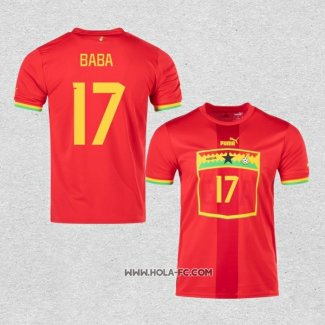 Camiseta Segunda Ghana Jugador Baba 2022