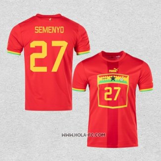 Camiseta Segunda Ghana Jugador Semenyo 2022