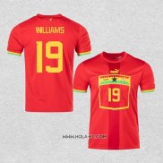 Camiseta Segunda Ghana Jugador Williams 2022