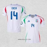 Camiseta Segunda Italia Jugador Chiesa 2024-2025
