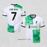 Camiseta Segunda Liverpool Jugador Luis Diaz 2023-2024