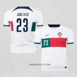 Camiseta Segunda Portugal Jugador Joao Felix 2022