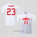 Camiseta Segunda Suiza Jugador Shaqiri 2022