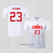 Camiseta Segunda Suiza Jugador Shaqiri 2022