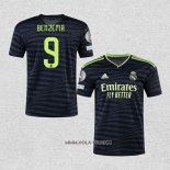 Camiseta Tercera Real Madrid Jugador Benzema 2022-2023