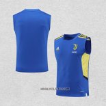 Camiseta de Entrenamiento Juventus 2022-2023 Sin Mangas Azul