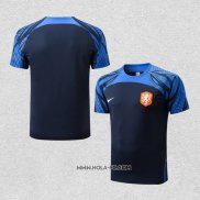 Camiseta de Entrenamiento Paises Bajos 2022-2023 Azul