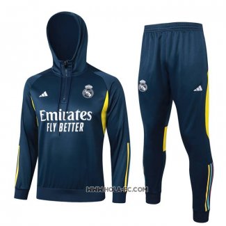 Chandal de Sudadera del Real Madrid 2023-2024 Azul