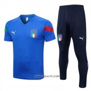 Chandal del Italia 2022-2023 Manga Corta Azul