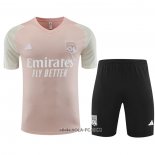 Chandal del Lyon 2023-2024 Manga Corta Rosa - Pantalon Corto