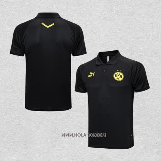 Camiseta Polo del Borussia Dortmund 2023-2024 Negro