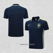 Camiseta Polo del Brasil 2022-2023 Azul Oscuro