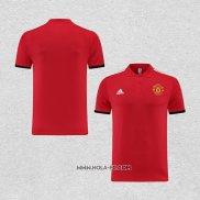 Camiseta Polo del Manchester United 2023-2024 Rojo