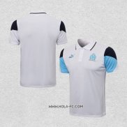 Camiseta Polo del Olympique Marsella 2021-2022 Blanco