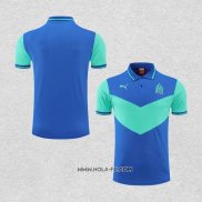 Camiseta Polo del Olympique Marsella 2022-2023 Azul y Verde