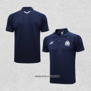 Camiseta Polo del Olympique Marsella 2023-2024 Azul Oscuro