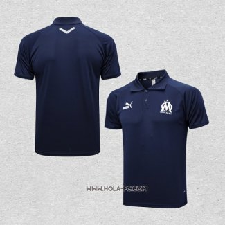 Camiseta Polo del Olympique Marsella 2023-2024 Azul Oscuro