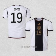 Camiseta Primera Alemania Jugador Gotze 2022