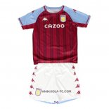 Camiseta Primera Aston Villa 2021-2022 Nino
