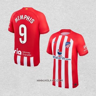 Camiseta Primera Atletico Madrid Jugador Memphis 2023-2024