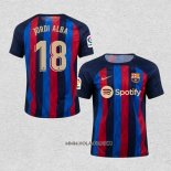 Camiseta Primera Barcelona Jugador Jordi Alba 2022-2023
