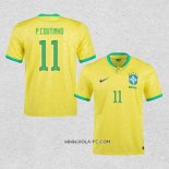 Camiseta Primera Brasil Jugador P.Coutinho 2022