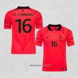 Camiseta Primera Corea del Sur Jugador Hwang Ui Jo 2022