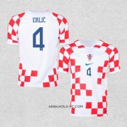 Camiseta Primera Croacia Jugador Erlic 2022