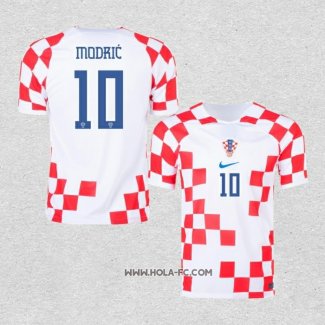 Camiseta Primera Croacia Jugador Modric 2022