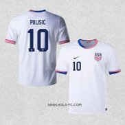 Camiseta Primera Estados Unidos Jugador Pulisic 2024