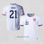 Camiseta Primera Estados Unidos Jugador Weah 2024