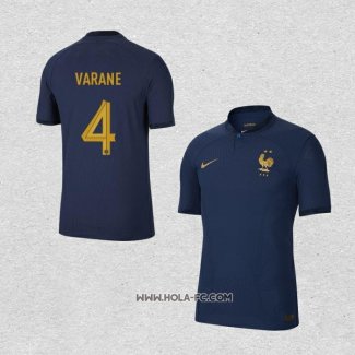 Camiseta Primera Francia Jugador Varane 2022