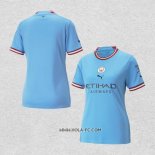 Camiseta Primera Manchester City 2022-2023 Mujer