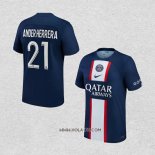 Camiseta Primera Paris Saint-Germain Jugador Ander Herrera 2022-2023