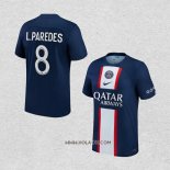 Camiseta Primera Paris Saint-Germain Jugador L.Paredes 2022-2023