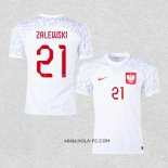 Camiseta Primera Polonia Jugador Zalewski 2022