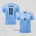 Camiseta Primera Uruguay Jugador D.Nunez 2022