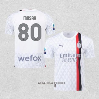 Camiseta Segunda AC Milan Jugador Musah 2023-2024