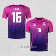 Camiseta Segunda Alemania Jugador Lahm 2024